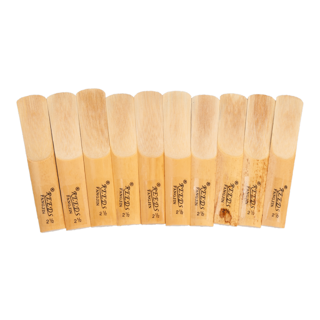 NAOMI 10PCS Tenor Saxophone Reeds Sax Traditional Reeds Strength 25