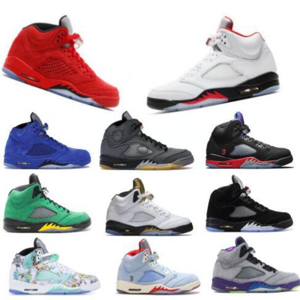 5 Cement 5s Red Suede ice blue Suede men Basketball Shoes oreo silver Bel-Air mens sports shoes Sneakers
5 Cement 5s Red Suede ice blue Suede men Basketball Shoes oreo silver Bel-Air mens sports shoes Sneakers
