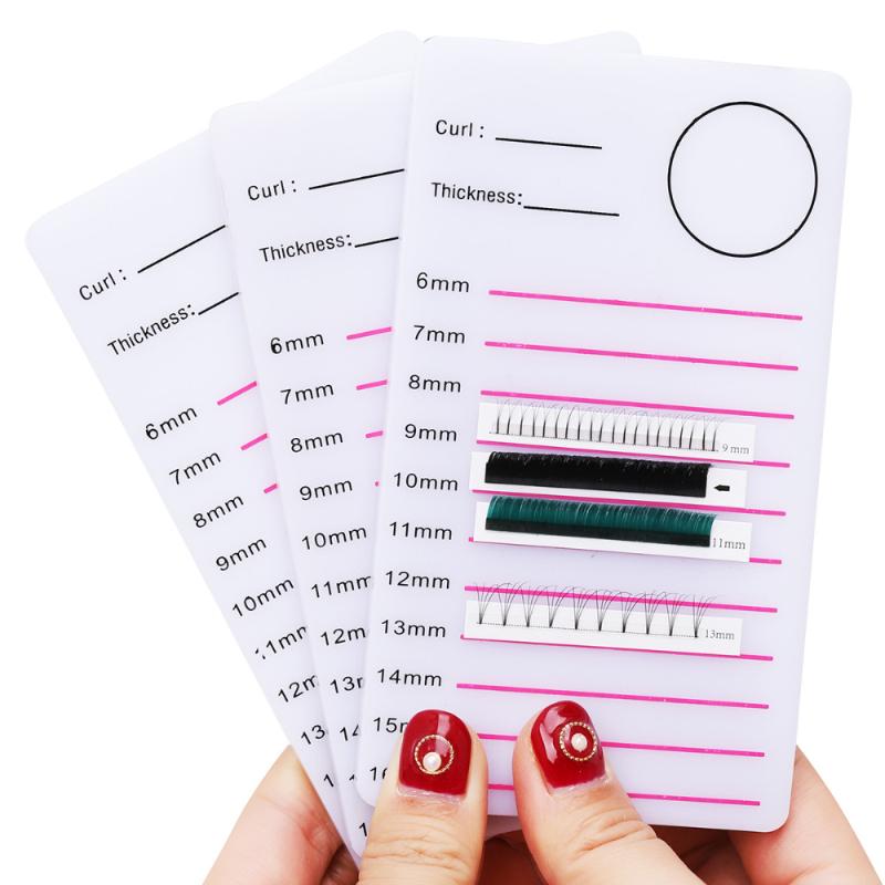 Acrylic Pallet Individual Eyelash Extension Glue Plate Volume Eyelashes Pad Makeup Training Tools
Acrylic Pallet Individual Eyelash Extension Glue Plate Volume Eyelashes Pad Makeup Training Tools