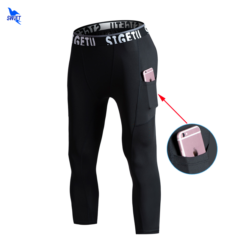 Men's Compression Pocket Sport Running Tights Jogging Pants 3/4 Elastic Gym Fitness Training Capris Trousers Cropped Leggings, 1930 black
Men's Compression Pocket Sport Running Tights Jogging Pants 3/4 Elastic Gym Fitness Training Capris Trousers Cropped Leggings, 1930 black