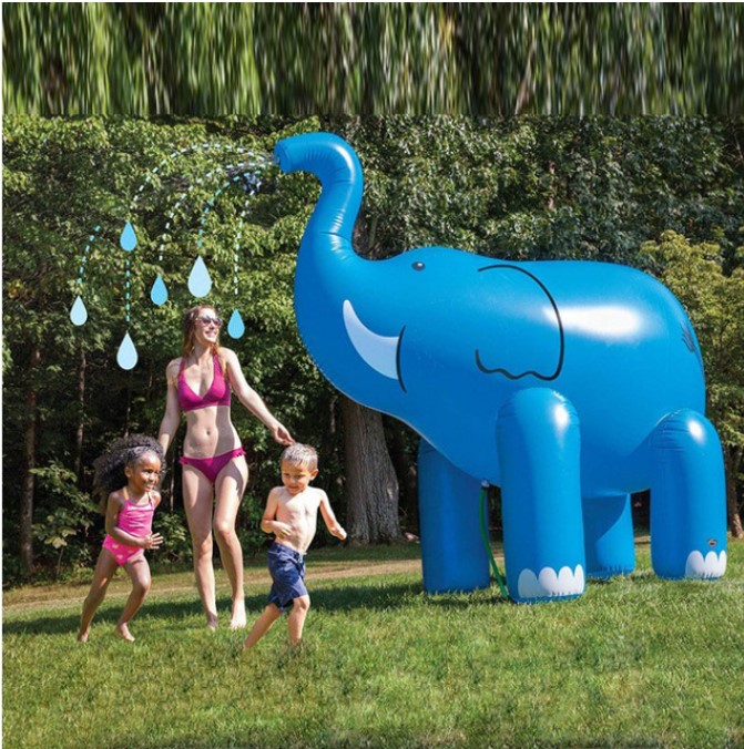1.35M 2.2M Unicorn Ginormous Elephant Sprinkler Inflatable Simulation Toys Water-jet For Children Kids Outdoor Fun Pool Swim Water Play Toys
1.35M 2.2M Unicorn Ginormous Elephant Sprinkler Inflatable Simulation Toys Water-jet For Children Kids Outdoor Fun Pool Swim Water Play Toys