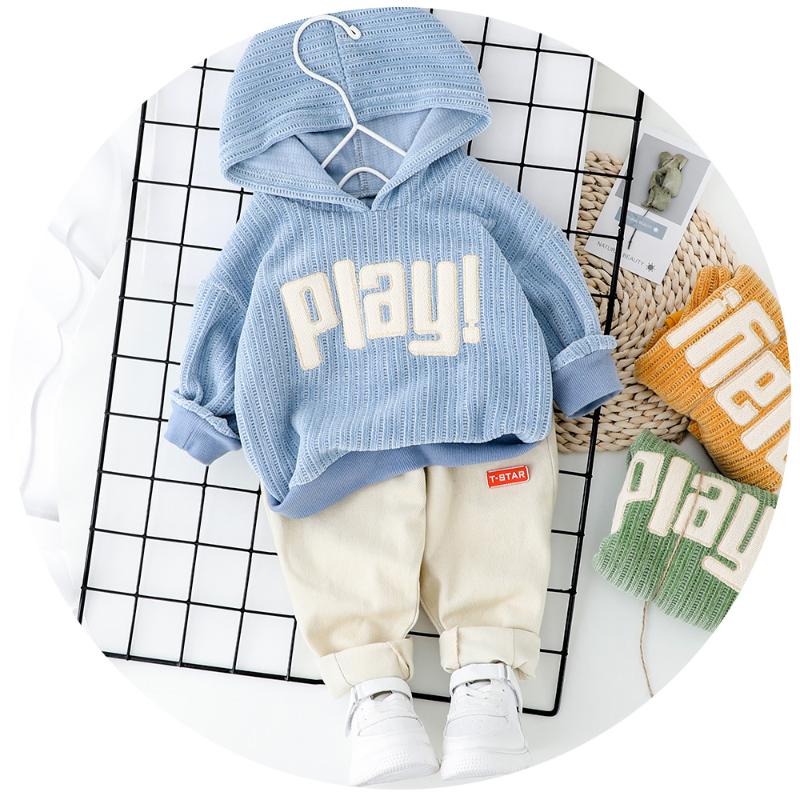 2020 Spring Baby Casual Tracksuit Children Boy Girl Cotton Hoodies Pants 2Pcs/Sets Kids Leisure Causal Suit Infant Clothing Set, Blue 
2020 Spring Baby Casual Tracksuit Children Boy Girl Cotton Hoodies Pants 2Pcs/Sets Kids Leisure Causal Suit Infant Clothing Set, Blue