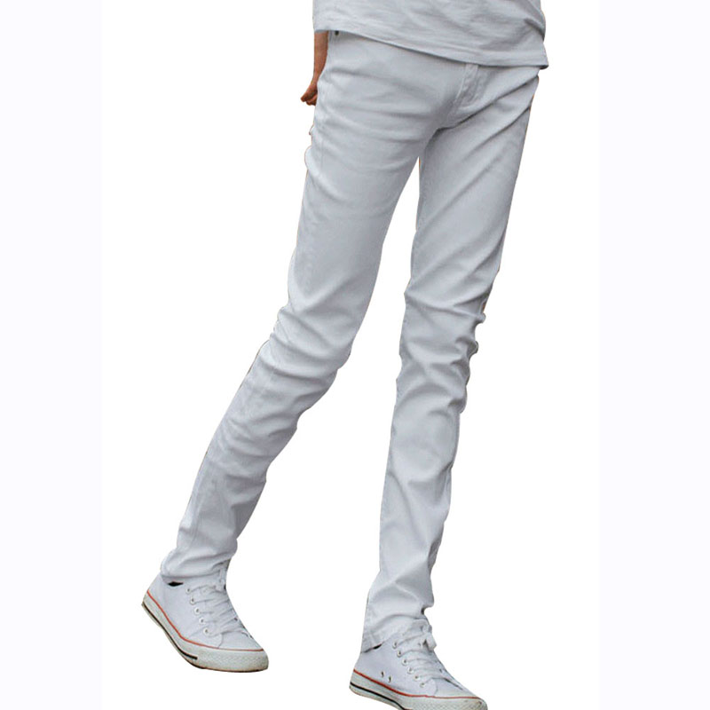 Funky Mens Fashion Skinny Jeans Pencil Pants Elastic Washed Faded Slim Fit Brand Clothing White Jeans Trouser For Young Men
Funky Mens Fashion Skinny Jeans Pencil Pants Elastic Washed Faded Slim Fit Brand Clothing White Jeans Trouser For Young Men