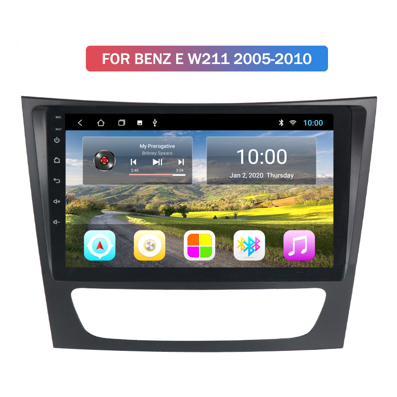 2 din Android stereo Car Radio Multimedia Video Player for BENZ E W211 2005 2006 2007-2010 WiFi head unit Audio
2 din Android stereo Car Radio Multimedia Video Player for BENZ E W211 2005 2006 2007-2010 WiFi head unit Audio