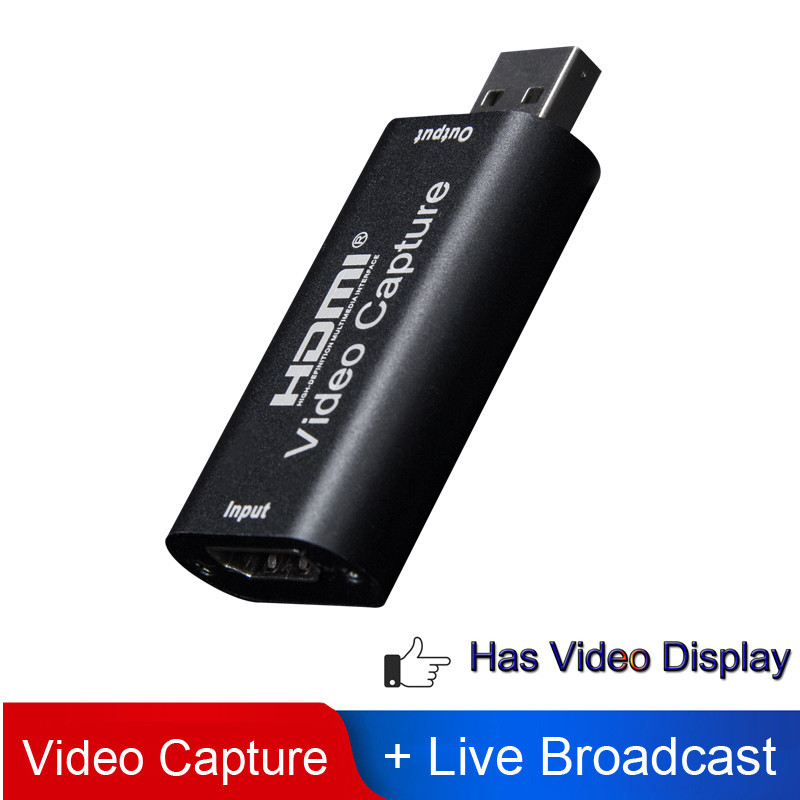 New Portable 1080P HD HDMI to USB 2.0 Audio Video Capture Card Recorder Game/Video Live Streaming
New Portable 1080P HD HDMI to USB 2.0 Audio Video Capture Card Recorder Game/Video Live Streaming