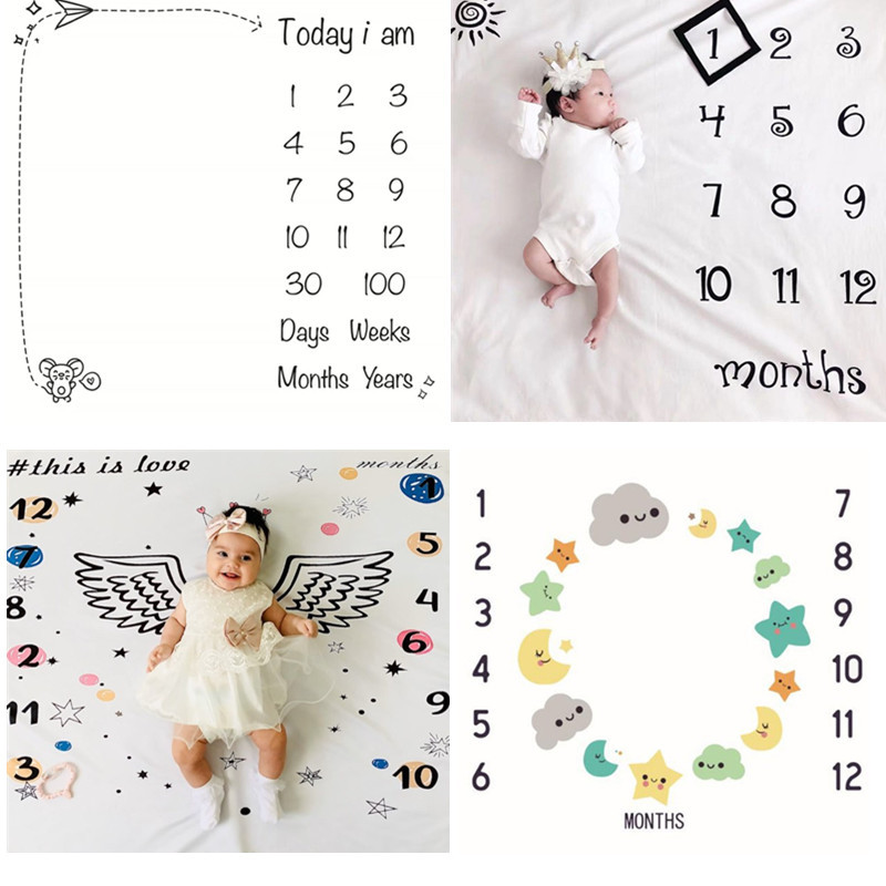 Baby Blanket Throw Blankets Take Pose Photo Background Number Figure Planet Stars Clouds Feather Sleeping Bag Newborn 14zd C2
Baby Blanket Throw Blankets Take Pose Photo Background Number Figure Planet Stars Clouds Feather Sleeping Bag Newborn 14zd C2