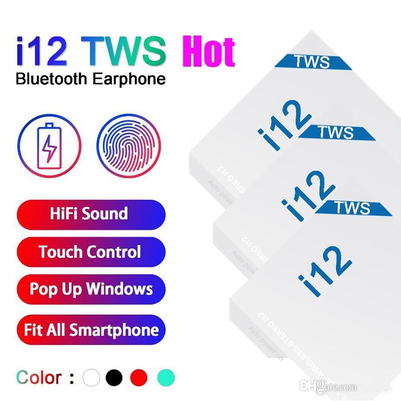 I12 Tws 5.0 Earbuds Wireless Bluetooth Headphones Support Pop Up Window Earphones Colorful Touch Control Headset Hot Sale In Stock
I12 Tws 5.0 Earbuds Wireless Bluetooth Headphones Support Pop Up Window Earphones Colorful Touch Control Headset Hot Sale In Stock