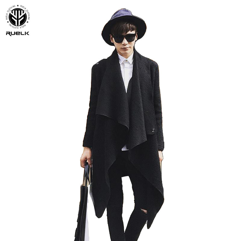 RUELK Autumn And Winter Hair Stylist Warm Mid-Length Woolen Coat New Male Korean Version Of The Slim Irregular Personality, Beige
RUELK Autumn And Winter Hair Stylist Warm Mid-Length Woolen Coat New Male Korean Version Of The Slim Irregular Personality, Beige