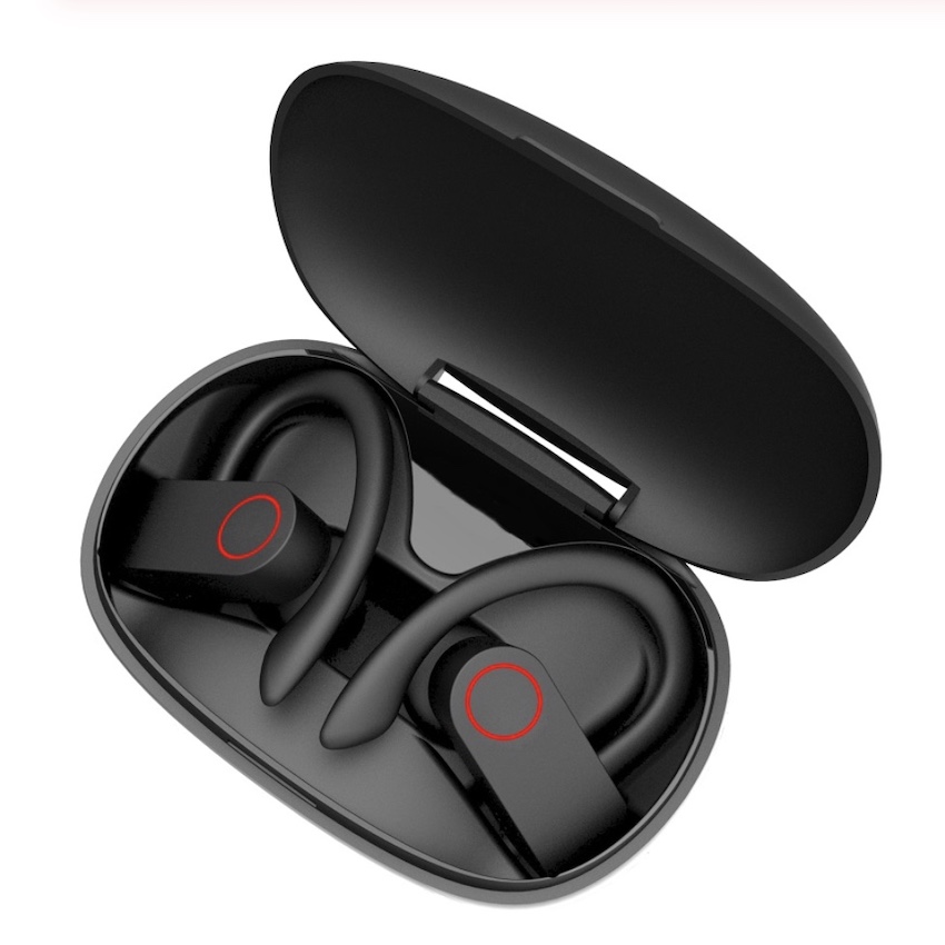 TWS Bluetooth earphones true wireless earbuds 8 hours music bluetooth 5.0 earphone Waterproof sport headphone, Black
TWS Bluetooth earphones true wireless earbuds 8 hours music bluetooth 5.0 earphone Waterproof sport headphone, Black