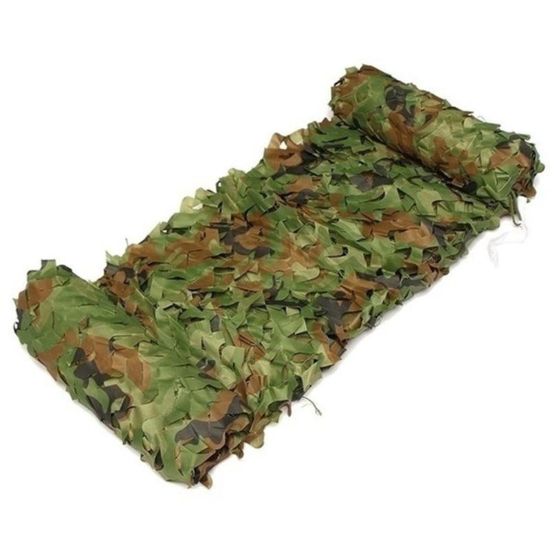 2x1M 3x1.5M 4x2M 5x3M Camping Camo Net Army Woodland Jungle Camouflage Nets Shelter Hide Netting Sun Shelter
2x1M 3x1.5M 4x2M 5x3M Camping Camo Net Army Woodland Jungle Camouflage Nets Shelter Hide Netting Sun Shelter