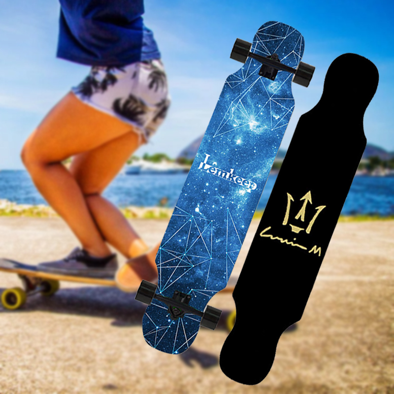 Universal Skateboard Longboard Maple Fashion Freestyle Dancing Flat-Plate Double Rocker Skate Boards Adults Teenagers Children
Universal Skateboard Longboard Maple Fashion Freestyle Dancing Flat-Plate Double Rocker Skate Boards Adults Teenagers Children