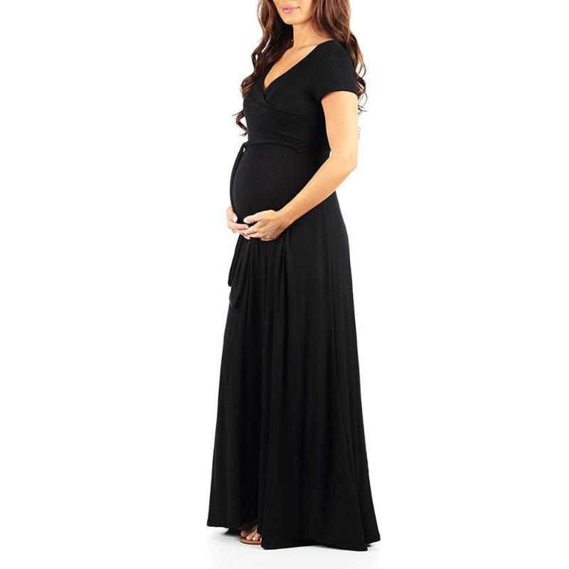Maternity short sleeve dress Pregnants Casual Belt solid color For Maternity Pajamas Night-Rob Dress pregnant photography, Red
Maternity short sleeve dress Pregnants Casual Belt solid color For Maternity Pajamas Night-Rob Dress pregnant photography, Red