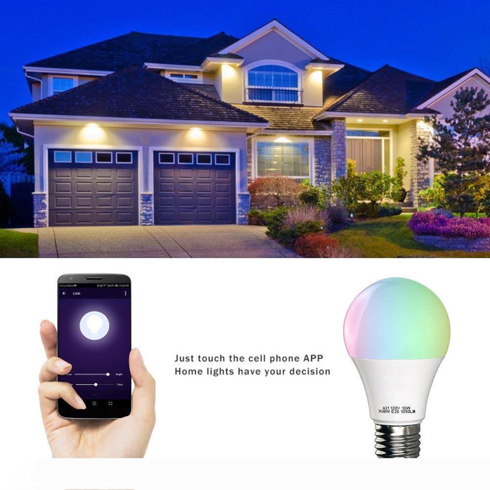 BRELONG Smart LED Bulbs Colorful Voice Control Dimmable for Alexa Amazon Echo and Google Home Suitable for living room, bedroom
BRELONG Smart LED Bulbs Colorful Voice Control Dimmable for Alexa Amazon Echo and Google Home Suitable for living room, bedroom