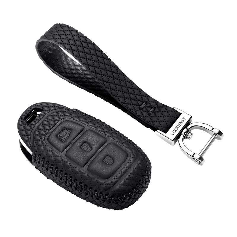 car key cover for for hyundai elantra 2016 2017 LAFESTA 2019 IX35 2018 Case Remote Keys Shell leather key4y, Black
car key cover for for hyundai elantra 2016 2017 LAFESTA 2019 IX35 2018 Case Remote Keys Shell leather key4y, Black