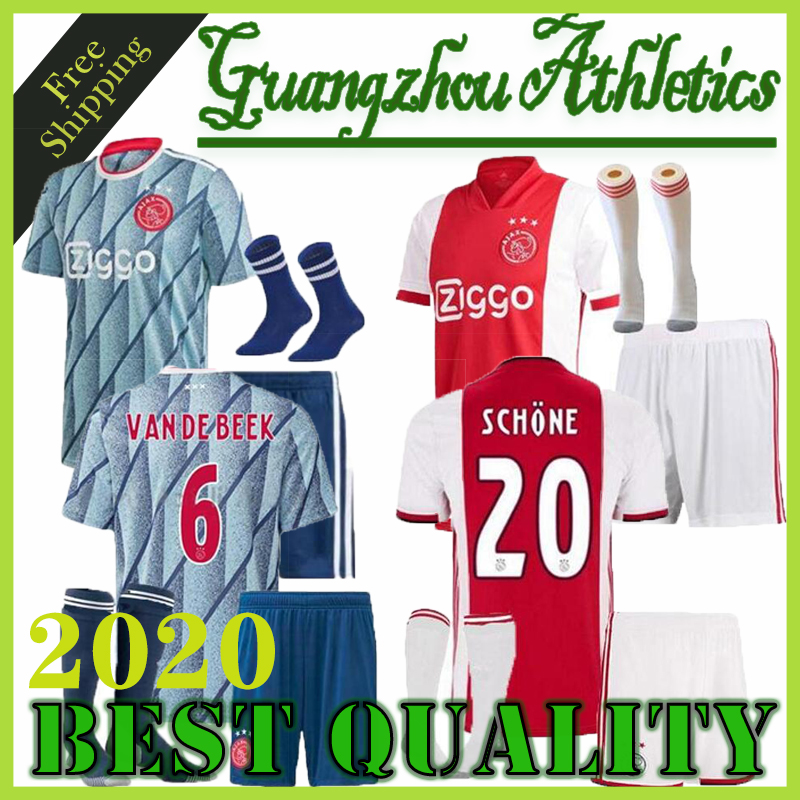 20 21 Ajax men kit home away soccer jersey PROMES Ajax amsterdam VAN DE BEEK 2020 2021 TADIC ZIYECH FOOTBALL SHIRT SETS uniform with socks, Black;blue
20 21 Ajax men kit home away soccer jersey PROMES Ajax amsterdam VAN DE BEEK 2020 2021 TADIC ZIYECH FOOTBALL SHIRT SETS uniform with socks, Black;blue
