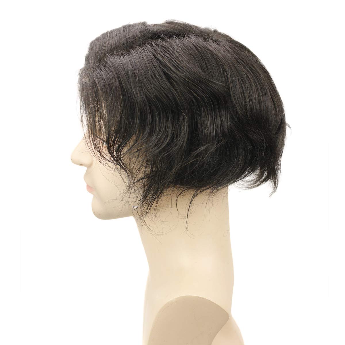 2020 Swiss Lace Mens Toupee Hairpieces Natural Hairline Human Hair Wigs Full Soft Replacements Bleached Knots Systems Toupee 10X8, Natural color
2020 Swiss Lace Mens Toupee Hairpieces Natural Hairline Human Hair Wigs Full Soft Replacements Bleached Knots Systems Toupee 10X8, Natural color