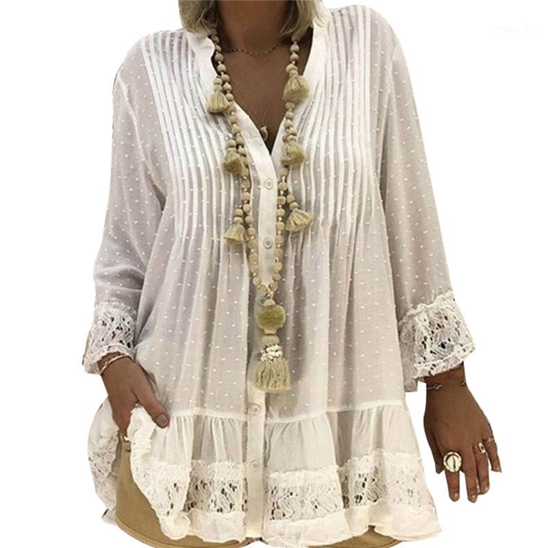 Neck Long Sleeve Blouses Womens Lace Patchwork Shirts Fashion Ladies Polka Dot Casual Clothing Womens Chiffon V, Khaki
Neck Long Sleeve Blouses Womens Lace Patchwork Shirts Fashion Ladies Polka Dot Casual Clothing Womens Chiffon V, Khaki
