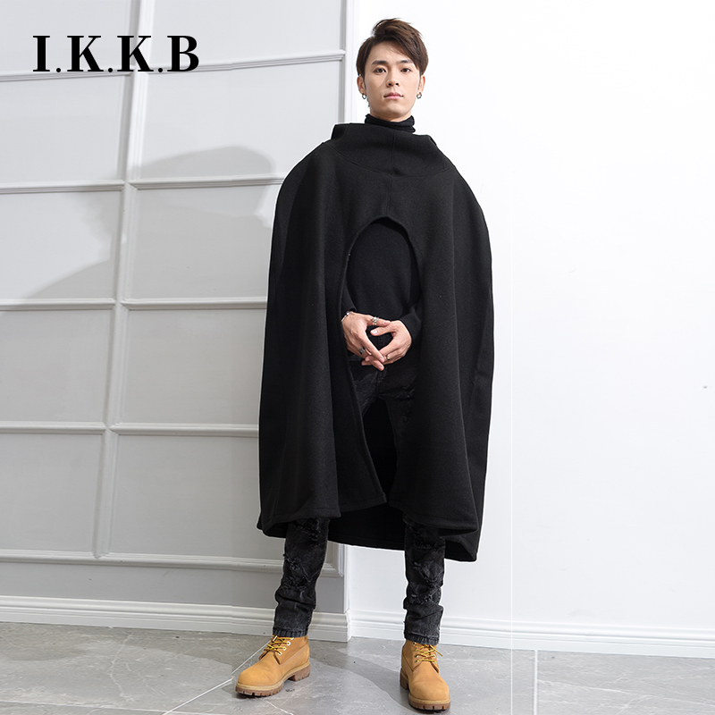 Men's Cloak Fashion Man Trench Coat Long Extra Long Hooded Loose Big Cloak Coat Male Autumn And Winter Plus Size Clothing, Black
Men's Cloak Fashion Man Trench Coat Long Extra Long Hooded Loose Big Cloak Coat Male Autumn And Winter Plus Size Clothing, Black