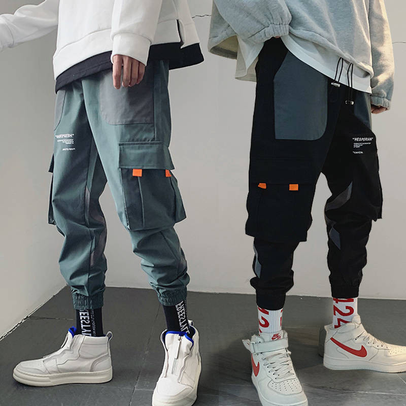 Autumn Japan Joggers Men Black Harem Pants Multi-pocket Ribbons Man Sweatpants Streetwear Casual hip Hop Mens Cargo Pants, 14
Autumn Japan Joggers Men Black Harem Pants Multi-pocket Ribbons Man Sweatpants Streetwear Casual hip Hop Mens Cargo Pants, 14