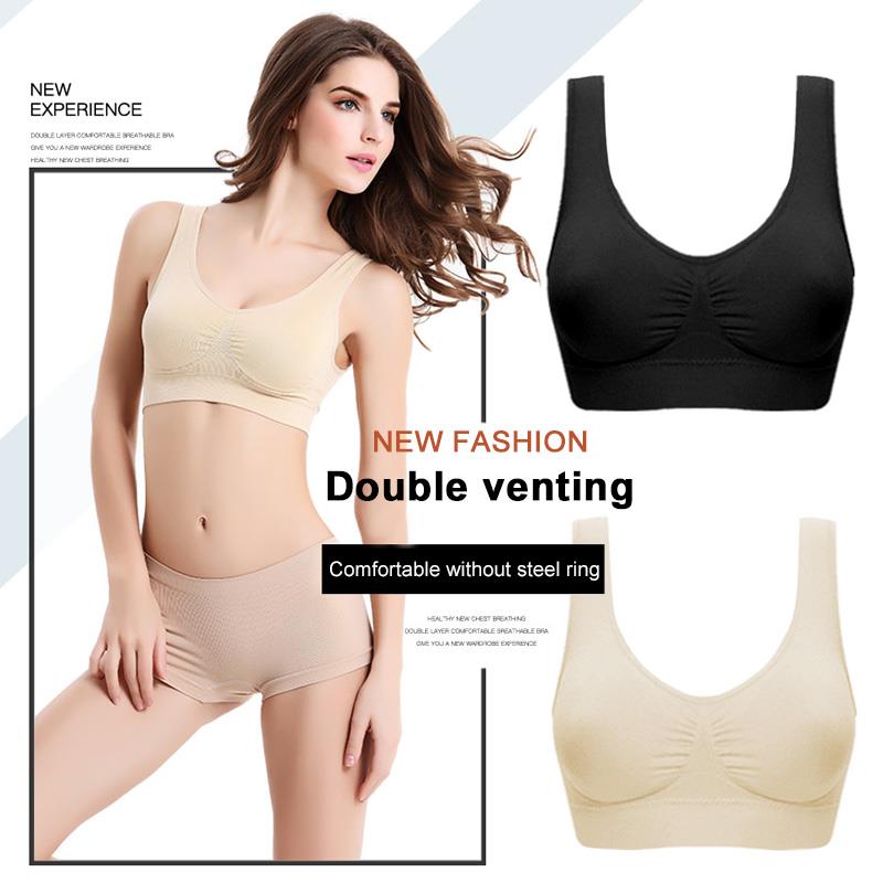 Fashion Full Cup Nylon Fitness Underwear Women Bandage Sport Bra Running Sportwear Women Padded Vest Sports Bras Slim-Type, Black
Fashion Full Cup Nylon Fitness Underwear Women Bandage Sport Bra Running Sportwear Women Padded Vest Sports Bras Slim-Type, Black