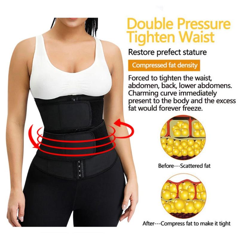 Waist Trainer Women Body Shaper Slimming Waist Slim Belt Yoga Belt Tummy Control Strap Slimming Sweat Fat Burning Girdle, Black
Waist Trainer Women Body Shaper Slimming Waist Slim Belt Yoga Belt Tummy Control Strap Slimming Sweat Fat Burning Girdle, Black