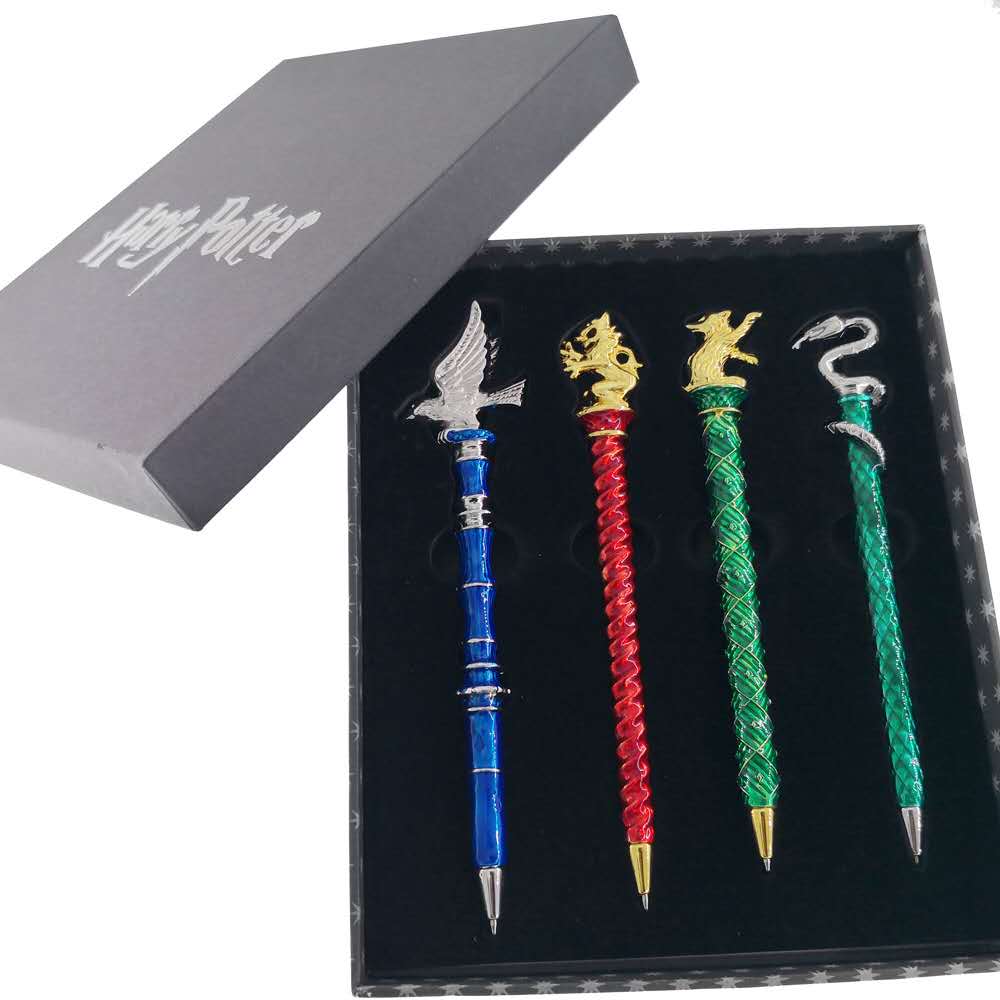 High Class Harry Botter Magic Pen Harry's Wand Pens Hogwarts Stationery Set 4pcs/Set wtih Gift Package Perfect For School, Work, Christ
High Class Harry Botter Magic Pen Harry's Wand Pens Hogwarts Stationery Set 4pcs/Set wtih Gift Package Perfect For School, Work, Christ