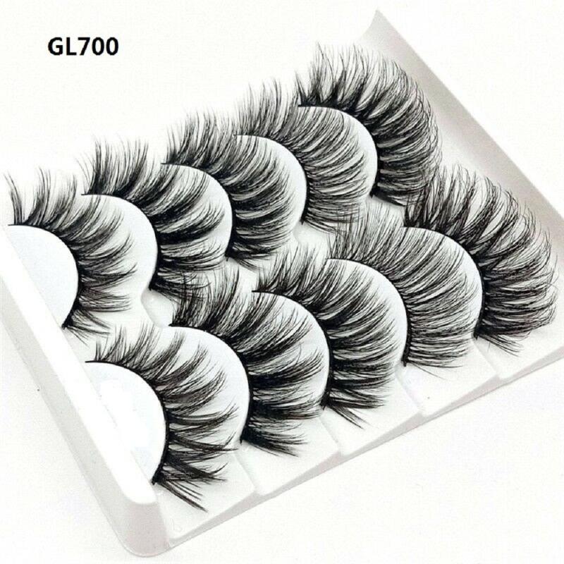 10pcs Fashion Natural Long 3D False Eyelashes Wispy Fluffy Eyelashes Extension 100% Mink Hair Fake Thick
10pcs Fashion Natural Long 3D False Eyelashes Wispy Fluffy Eyelashes Extension 100% Mink Hair Fake Thick
