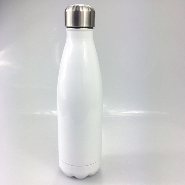 DIY Heat Sublimation 17oz Cola Shaped Bottle Cola Water Bottle Double Walled Insulated Vacuum Flask Stainless Steel Mug for Sport outside
DIY Heat Sublimation 17oz Cola Shaped Bottle Cola Water Bottle Double Walled Insulated Vacuum Flask Stainless Steel Mug for Sport outside
