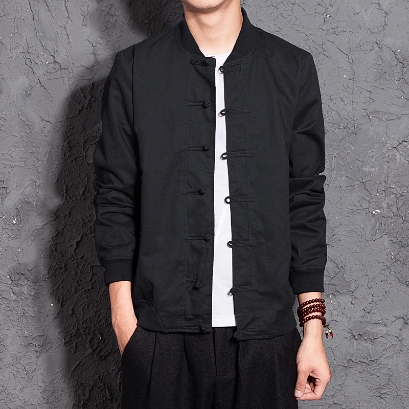 Mens Traditional Chinese Clothing Spring Autumn Solid Tang Suit Men Tai Chi Master Costume Male Bomber Jackets
Mens Traditional Chinese Clothing Spring Autumn Solid Tang Suit Men Tai Chi Master Costume Male Bomber Jackets