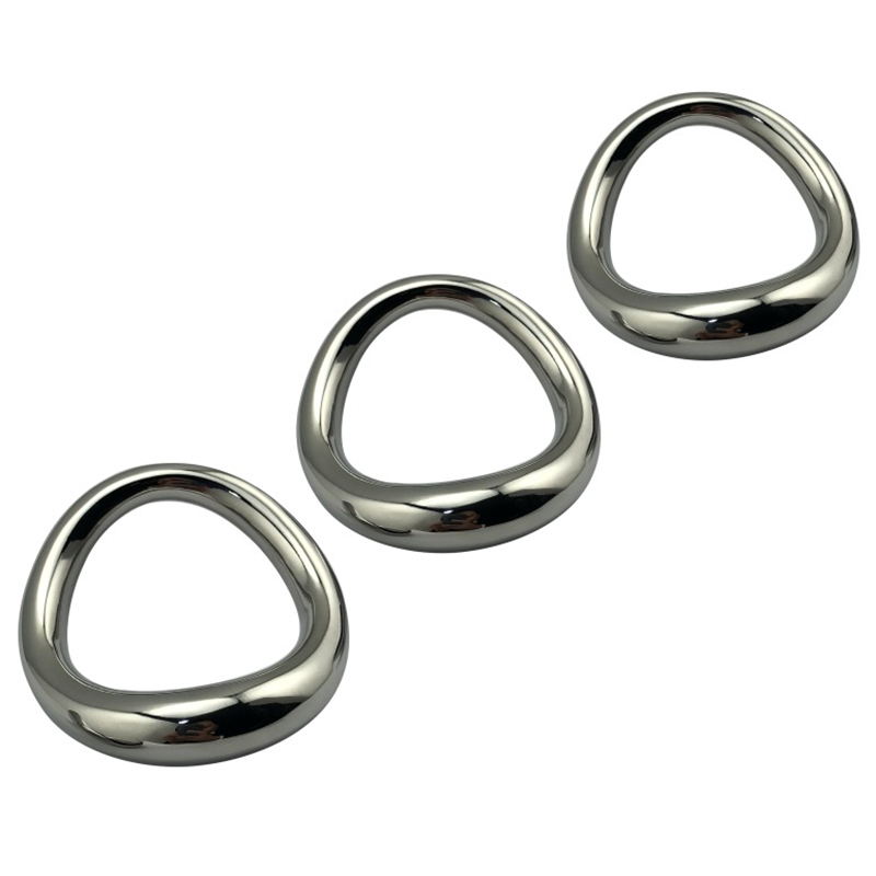 Stainless Steel Metal cock Ring Scrotum Penis Weight Sex Toys For Men Dick Ring Penis Ring BDSM Mens Cockrings Adult Toys. T200727