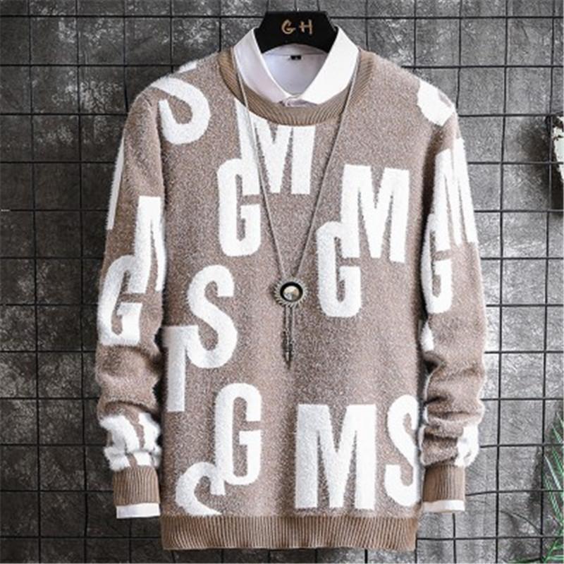 Man Letter Printing Slim Sweatshirts Fashion Trend Casual Sweater Long Sleeve Designer Spring New Male Lapel Neck Loose Teenager Sweater
Man Letter Printing Slim Sweatshirts Fashion Trend Casual Sweater Long Sleeve Designer Spring New Male Lapel Neck Loose Teenager Sweater