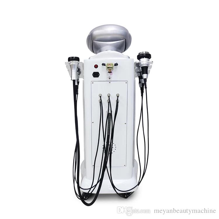 80K Ultrasonic Lipo Cavitation Vacuum Bio RF Suction Body Slimming Loss Weight Machine With 7 Handles free shipment beauty machine