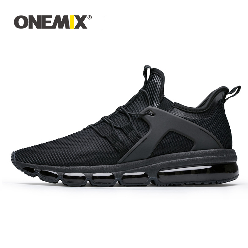 ONEMIX Men Sports Shoes Sneakers Outdoor Jogging Shoes Sock-shoes Damping Cushion Sneakers For Walking Big Size 36-47, Black
ONEMIX Men Sports Shoes Sneakers Outdoor Jogging Shoes Sock-shoes Damping Cushion Sneakers For Walking Big Size 36-47, Black