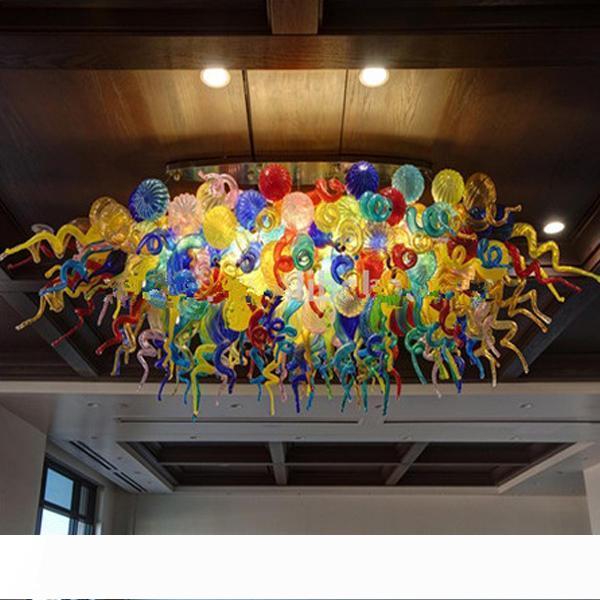Modern LED Ceiling Lights Colored Hand Blown Glass Ceiling Light Excellent Crystal Chandelier for Home Art Decor Free Shipping
Modern LED Ceiling Lights Colored Hand Blown Glass Ceiling Light Excellent Crystal Chandelier for Home Art Decor Free Shipping