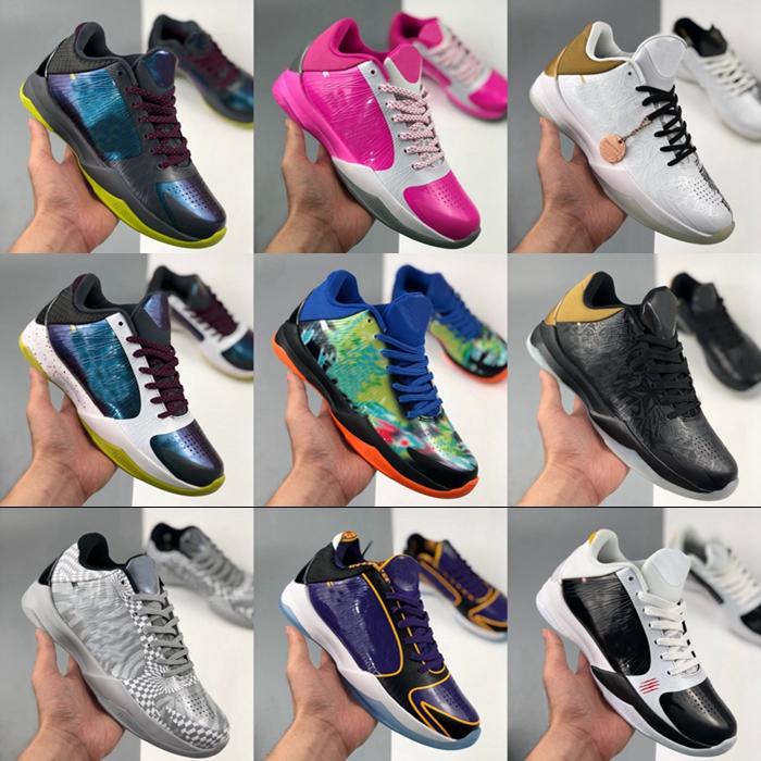 2020 Mens Zoom Mamba 5 V Protro Lakers 5s Basketball Shoes pink Black Baskets Sports Trainers Sneakers Designer zapatos des chaussures
2020 Mens Zoom Mamba 5 V Protro Lakers 5s Basketball Shoes pink Black Baskets Sports Trainers Sneakers Designer zapatos des chaussures