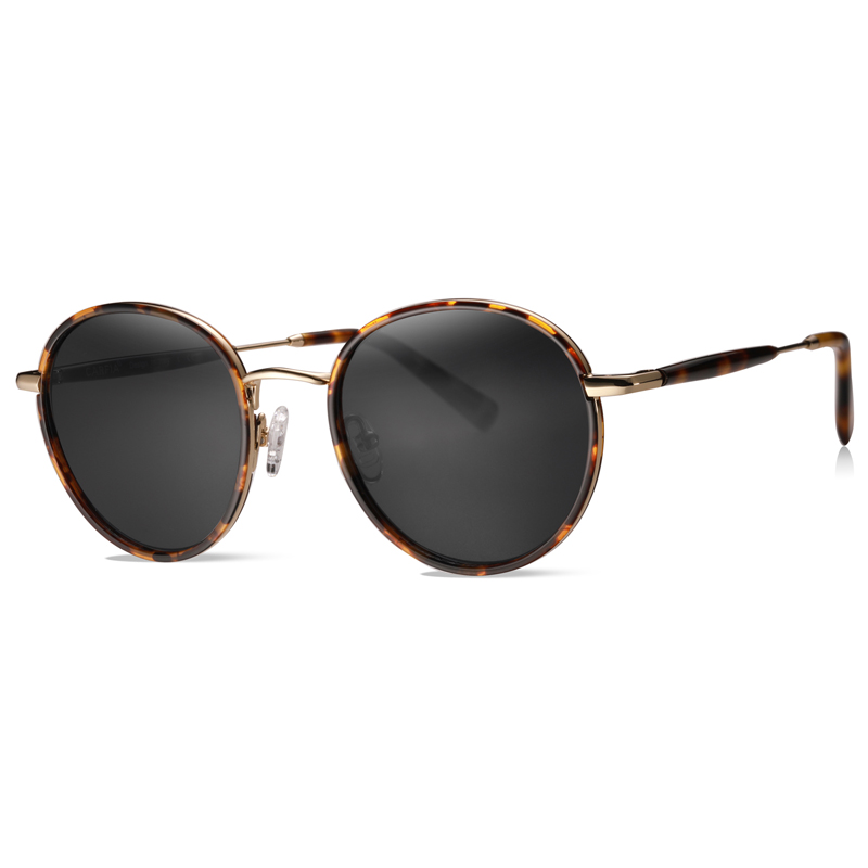 polarized sunglasses women sunglasses carfia 1949 Vintage round designer for men UV protection acatate resin glasses