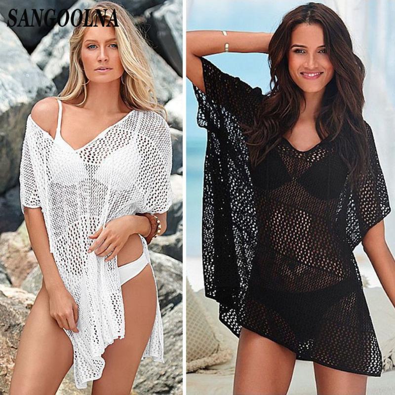 2020 Women Crochet Knitted Cover Up Dress Beach Tunic Long Pareos Bikini Cover Bathing Suit Beachwear Robe Plage Hollow Out, White
2020 Women Crochet Knitted Cover Up Dress Beach Tunic Long Pareos Bikini Cover Bathing Suit Beachwear Robe Plage Hollow Out, White