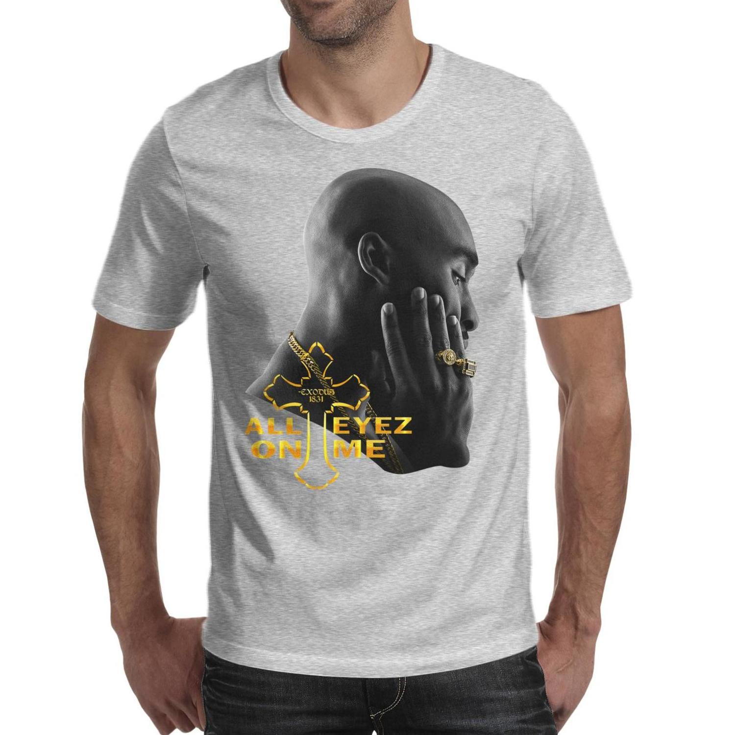 Fashion Mens Tupac Shakur All Eyez on Me 10 grey Round neck t shirt Cool Sport shirts Greatest Hits (2) 2Pac Zombi 3 9 8 Strictly 4 My, White;black
Fashion Mens Tupac Shakur All Eyez on Me 10 grey Round neck t shirt Cool Sport shirts Greatest Hits (2) 2Pac Zombi 3 9 8 Strictly 4 My, White;black