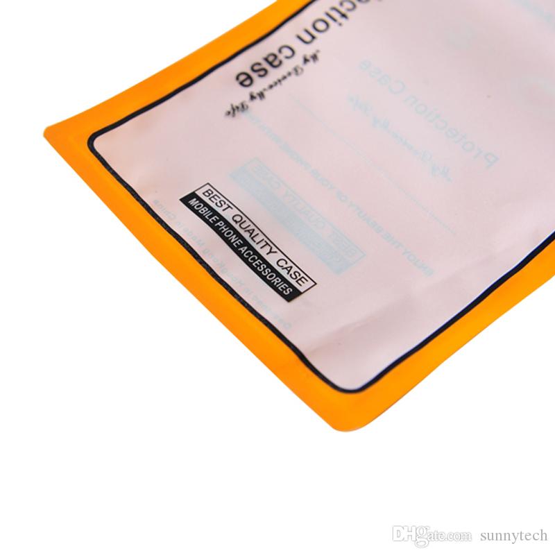 1000Pcs/ Lot 12*21cm 4 colors Plastic Cell Phone Case Bags Mobile Phone Shell Packaging Zipper Pack bag LX172