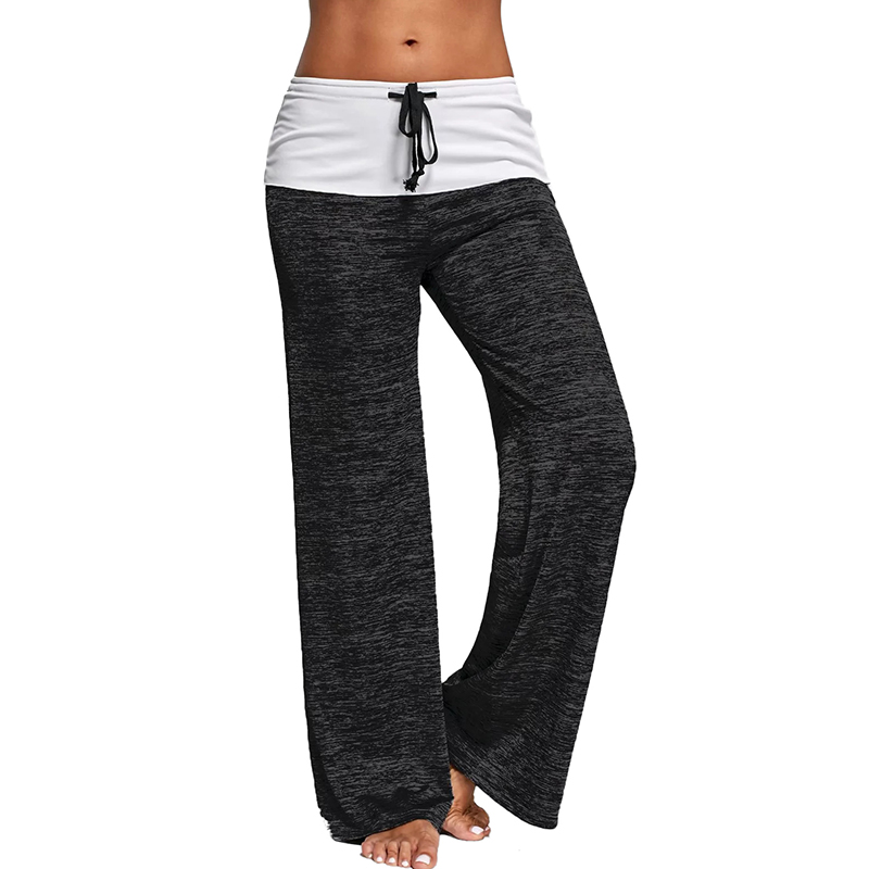 Drawstring Waist Flare Pants 2020 Sportswear Yoga Pants Femme Long Sweatpants Wide Leg Pant Ladies Sportwear, Black
Drawstring Waist Flare Pants 2020 Sportswear Yoga Pants Femme Long Sweatpants Wide Leg Pant Ladies Sportwear, Black
