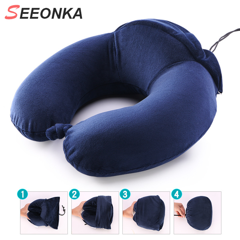 U-Shaped Travel Pillow Neck pillow Comfortable Memory Foam Adjustable Airplane Car Flight 360-Degree Head Support
U-Shaped Travel Pillow Neck pillow Comfortable Memory Foam Adjustable Airplane Car Flight 360-Degree Head Support