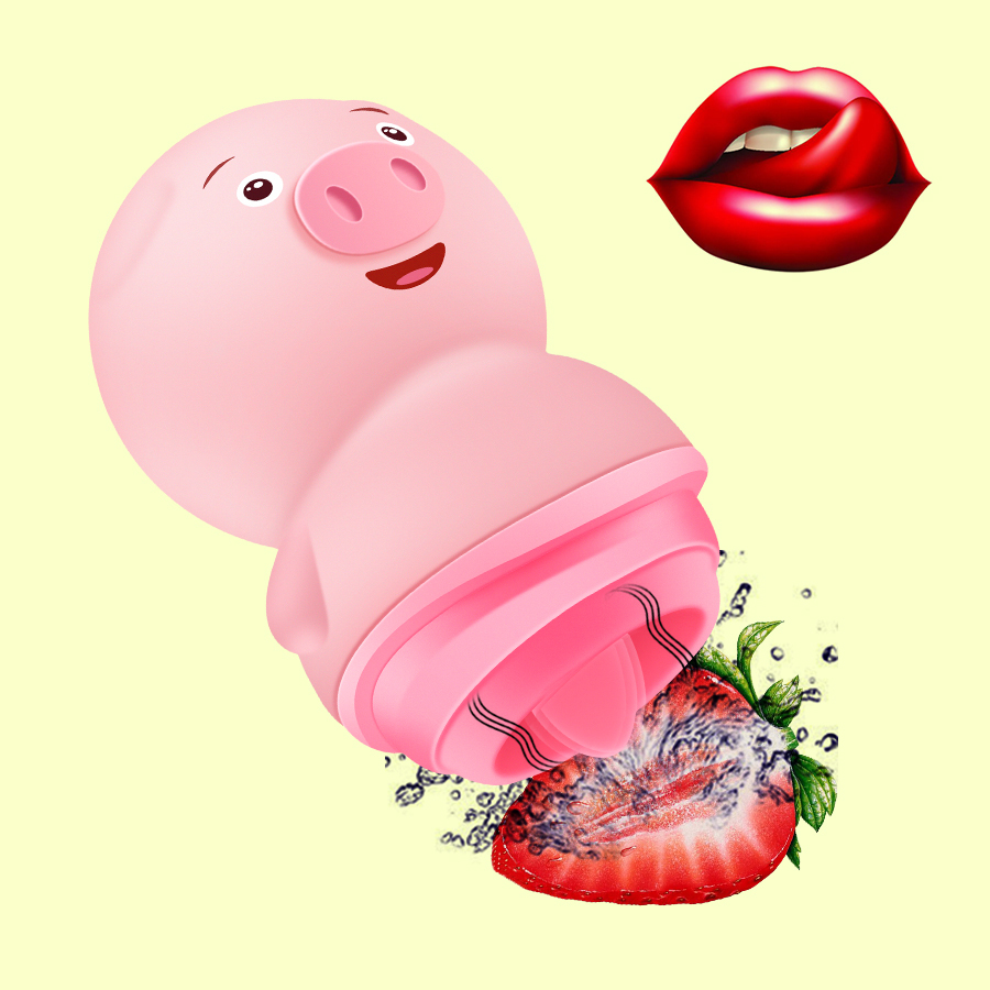 6 Speeds Tongue Licking Vbirators for Female Nipple Clitoris Stimulator Anal Massager Sex Shop Adult Sex Toys Women Masturbation Y200616
