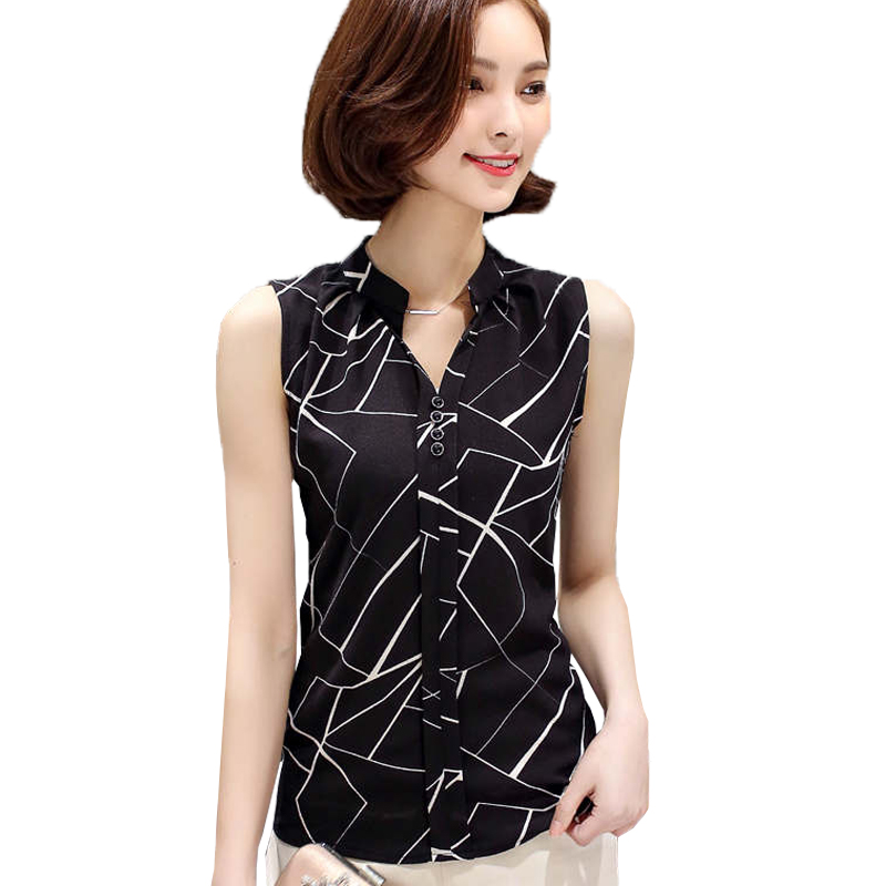 Blackday New 2021 Summer Chiffon Blouse shirt Women Printed Sleeveless White top Blouses Shirts Female Office tops
Blackday New 2021 Summer Chiffon Blouse shirt Women Printed Sleeveless White top Blouses Shirts Female Office tops