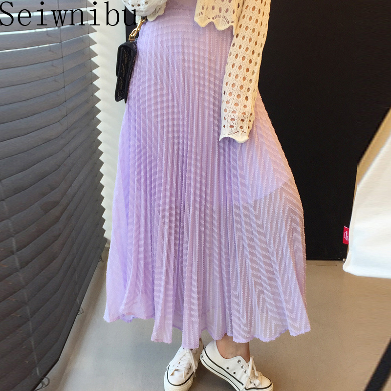 Summer New Fashion Stretch Bright Pleated Skirt Women A Line Long Maxi Flare Party Chiffon Tassel Skirts Womens, Black
Summer New Fashion Stretch Bright Pleated Skirt Women A Line Long Maxi Flare Party Chiffon Tassel Skirts Womens, Black