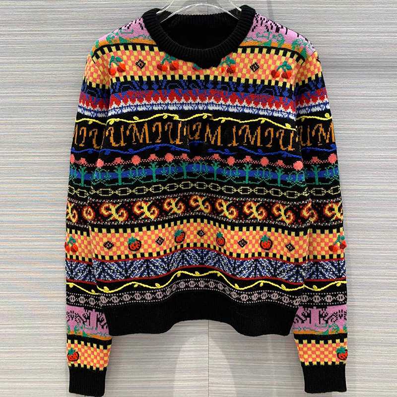 Designer Sweater for Women High Quality 100% Wool O-Neck Striped Pullovers Sweaters for Lady 2020, As pic
Designer Sweater for Women High Quality 100% Wool O-Neck Striped Pullovers Sweaters for Lady 2020, As pic
