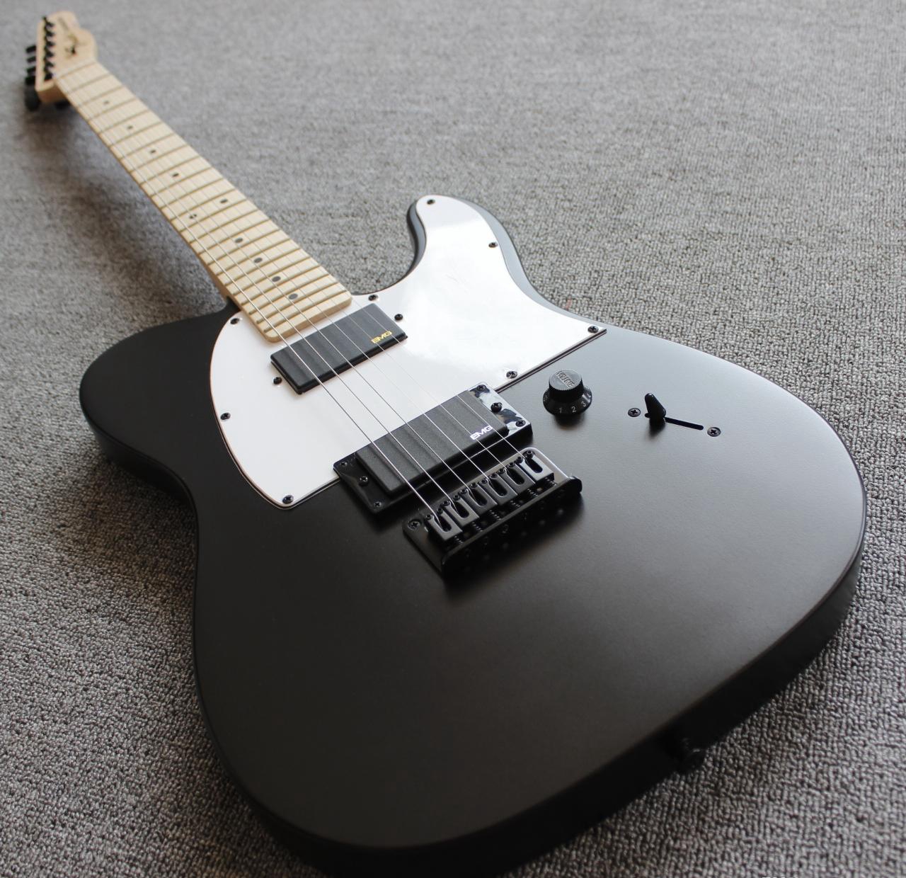 Custom Shop JIM ROOT Signature Matte Black Tele Electric Guitar Copy EMG Pickups, Maple Neck & Fingerboard, Black Hardware, Locking Tuners
Custom Shop JIM ROOT Signature Matte Black Tele Electric Guitar Copy EMG Pickups, Maple Neck & Fingerboard, Black Hardware, Locking Tuners