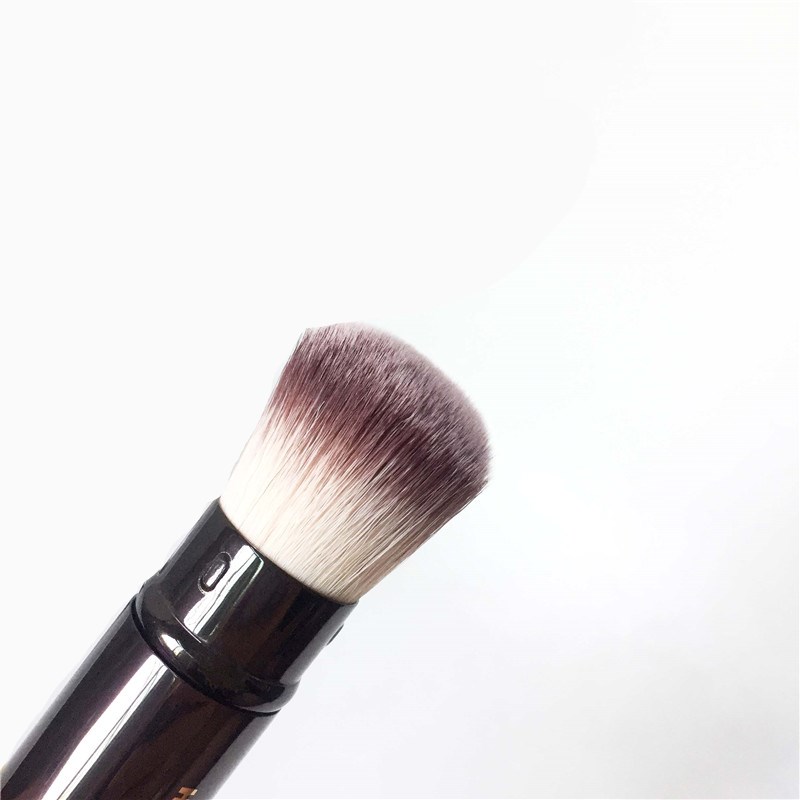 HG Retractable Double-Ended Complexion Makeup - Soft portable foundation blush powder concealer Cosmetics Brush