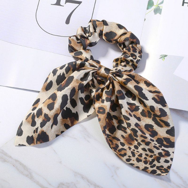 Korean Vintage Snakeskin Leopard Hair Rope Womens Cute Pointed Ears Bowknot Ponytail Holder Chiffon Decorative Scrunchies
Korean Vintage Snakeskin Leopard Hair Rope Womens Cute Pointed Ears Bowknot Ponytail Holder Chiffon Decorative Scrunchies