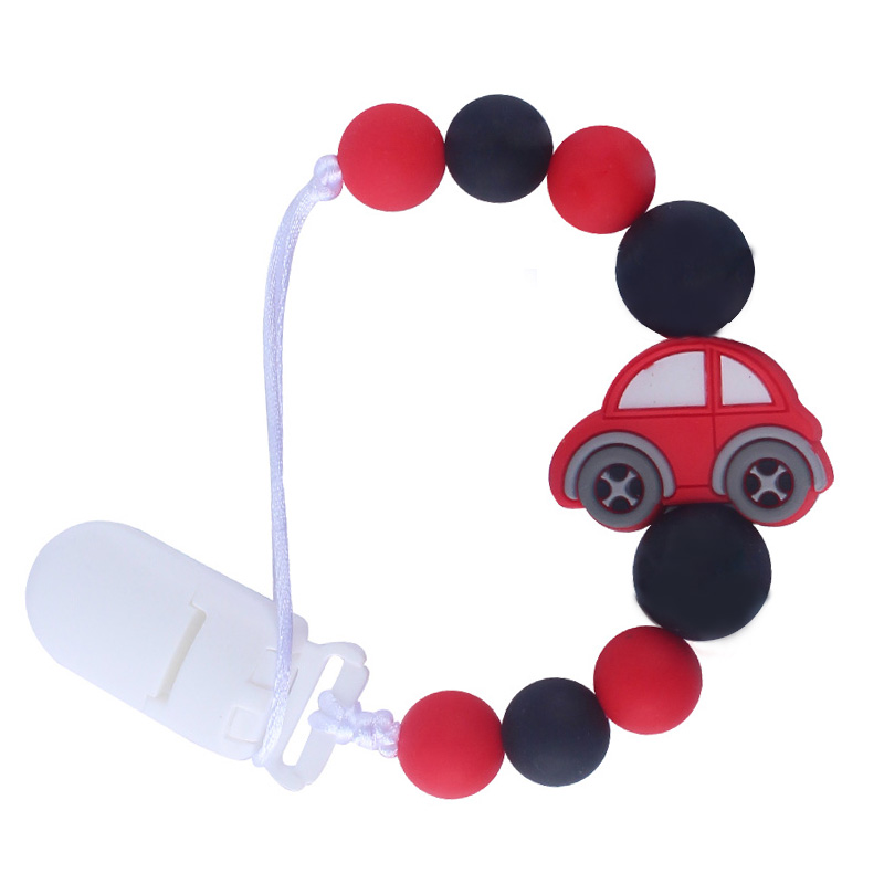 Hot Sale Creative Baby Molars Silicone Beads Pacifier Clip Chain Silicone Car Teether Anti-lost Chain Baby Teether Gifts
Hot Sale Creative Baby Molars Silicone Beads Pacifier Clip Chain Silicone Car Teether Anti-lost Chain Baby Teether Gifts