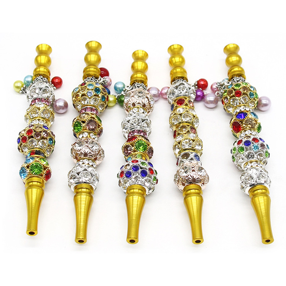 Gold Metal Smoking Pipe Hookahs Mouthpiece Tips Smoke Accessories Water pipes glass blunt cigarette holder IN STOCK
Gold Metal Smoking Pipe Hookahs Mouthpiece Tips Smoke Accessories Water pipes glass blunt cigarette holder IN STOCK
